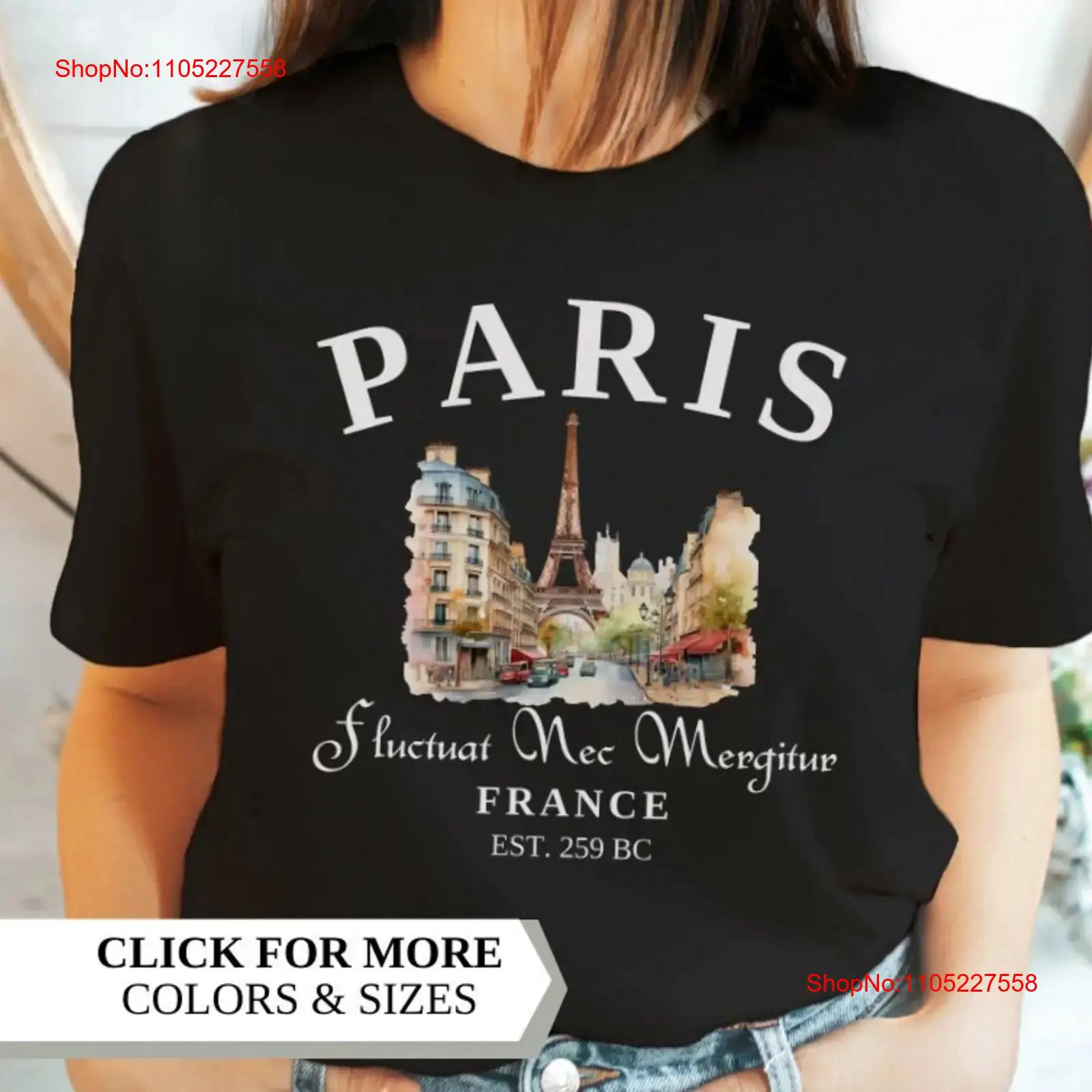 تي شيرت باريس فرنسا للسفر والع - مراجعة Vintage Fashion In Paris وسعره