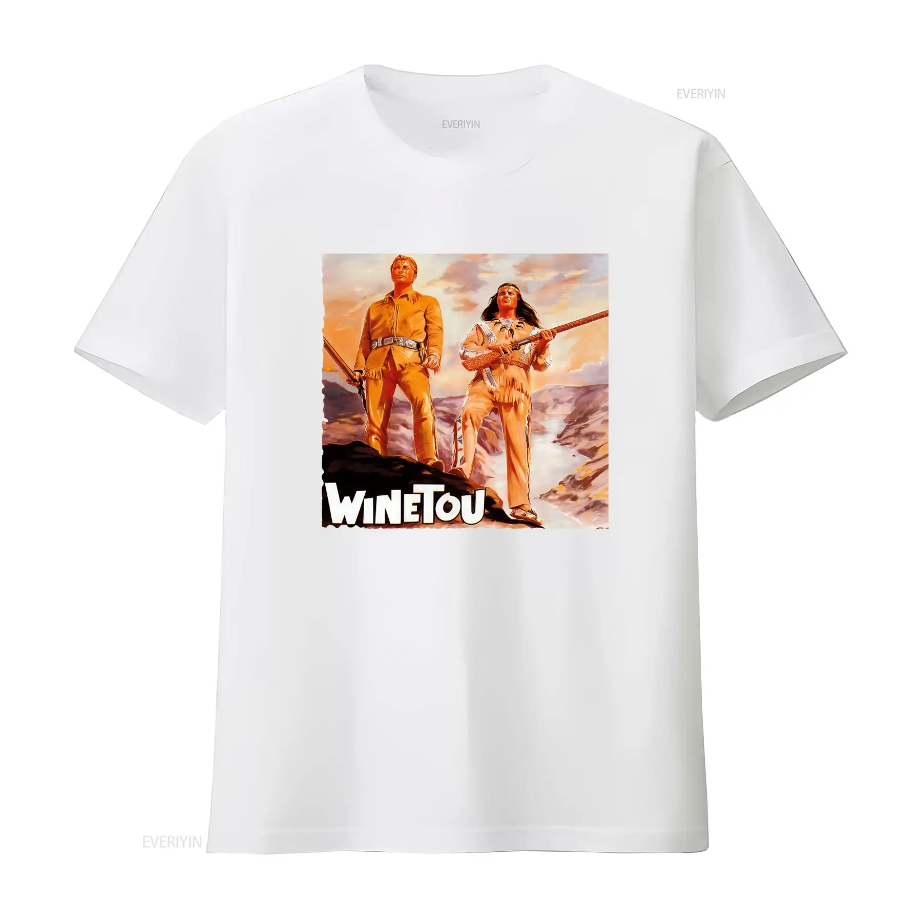 تي شيرت رجالي بتصميم ملصق فيلم - مراجعة Vintage Fashion Posters For Sale وسعره