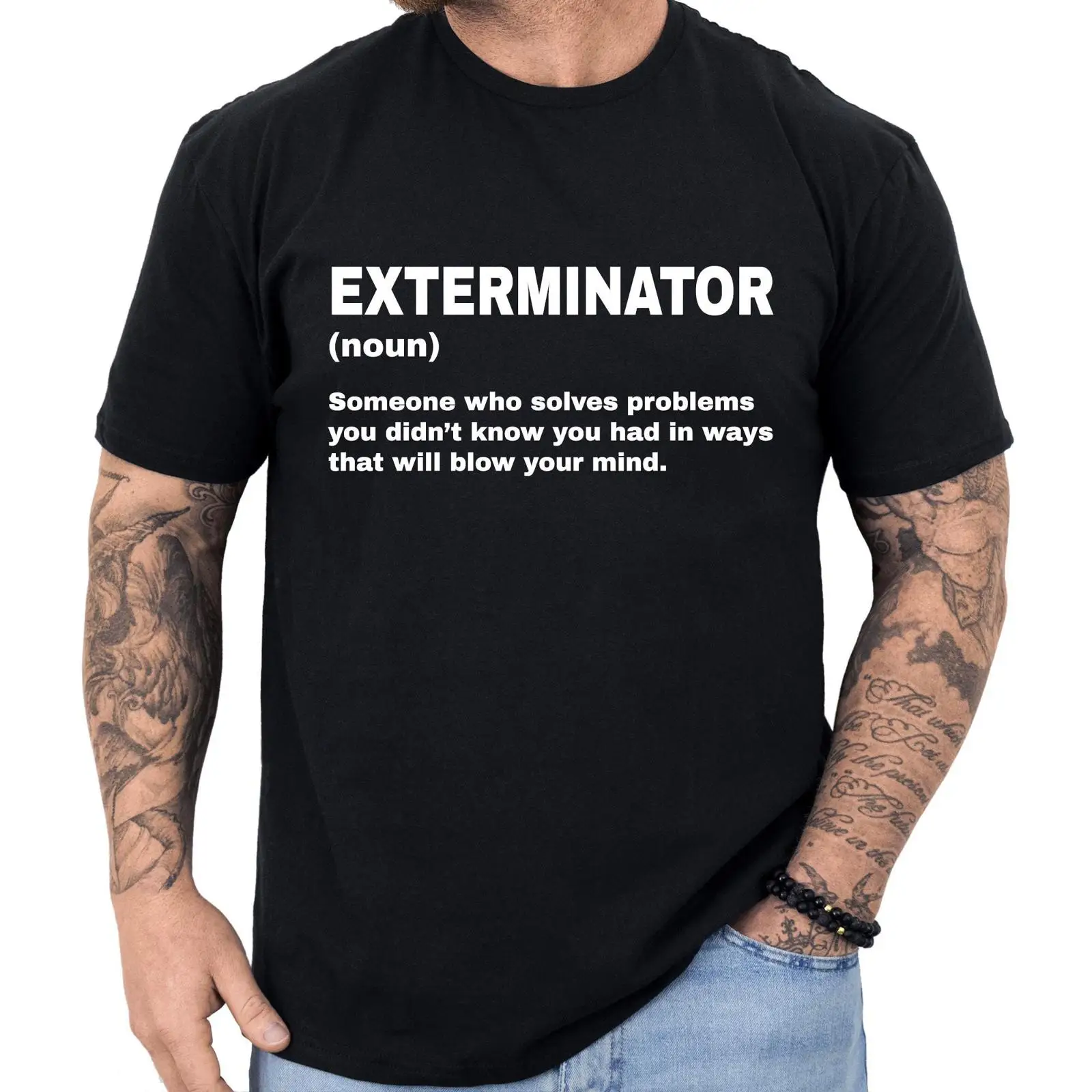تي شيرت Exterminator Definitio - مراجعة Vintage Fashion Definition وسعره